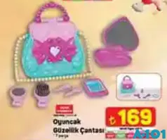 UÇAR OYUNCAK UÇAR GÜZELLİK ÇANTASI 7 PARÇA UÇAR OYUNCAK UÇAR GÜZELLİK ÇANTASI 7 PARÇA